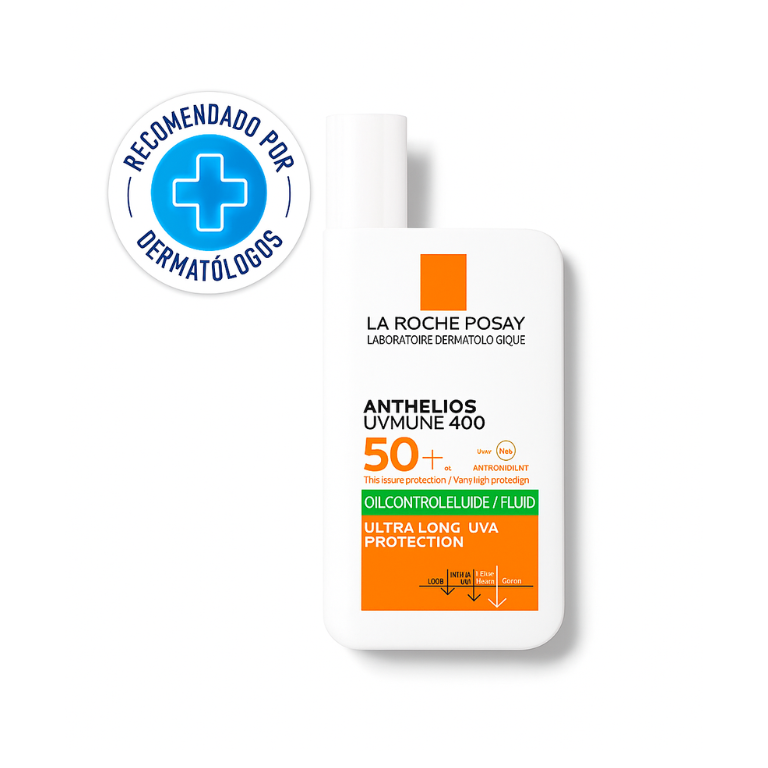 ANTHELIUS UV MUNE SIN COLOR FLUIDO X50ML-LA ROCHE POSAY