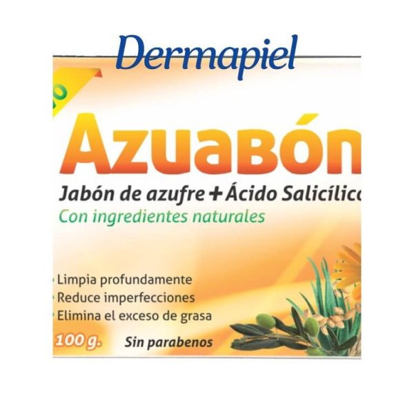 AZUABON JABON DE AZUFRE BARRA X100GR