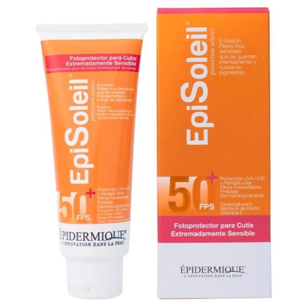 EPISOLEIL PIEL SENSIBLE SPF 50 X70GR - EPIDERMIQUE