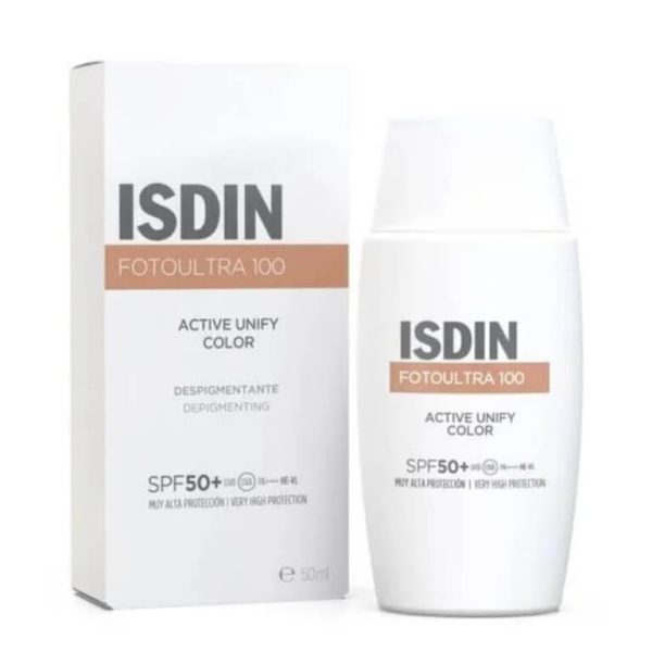 FOTO ULTRA ACTIVE UNIFY COLOR SPF50 X 50ML - ISDIN
