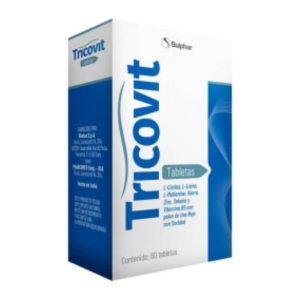 TRICOVIT TABLETAS CAJA X60UNIDADES - SUIPHAR